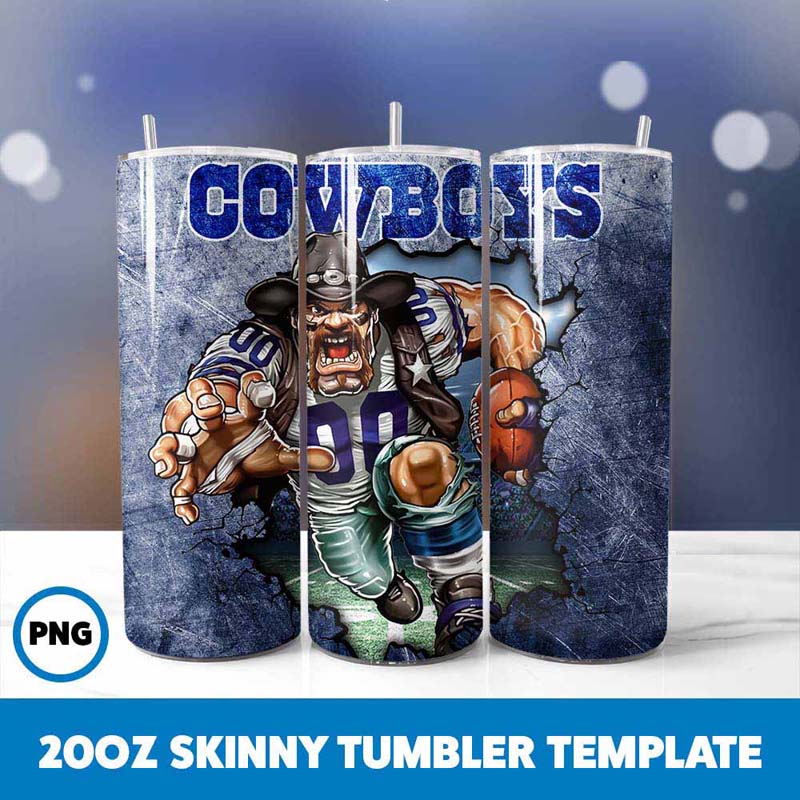 Mascot Dallas Cowboys Tumbler
  Wrap