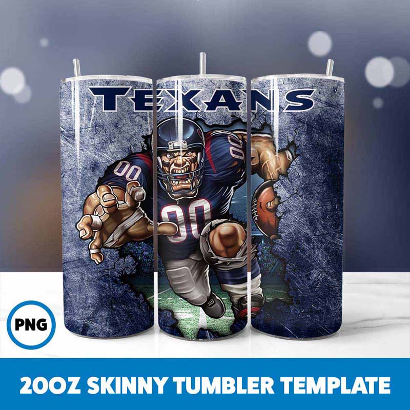 Mascot Houston Texans Tumbler
  Wrap