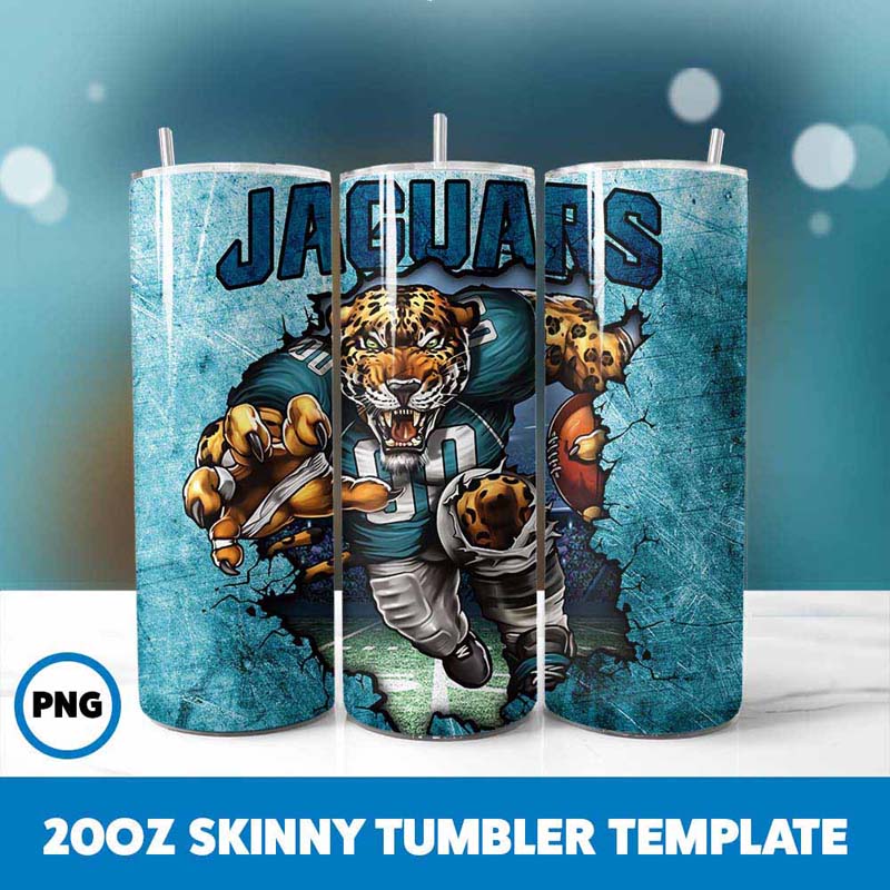 Mascot Jacksonville Jaguars
  Tumbler Wrap