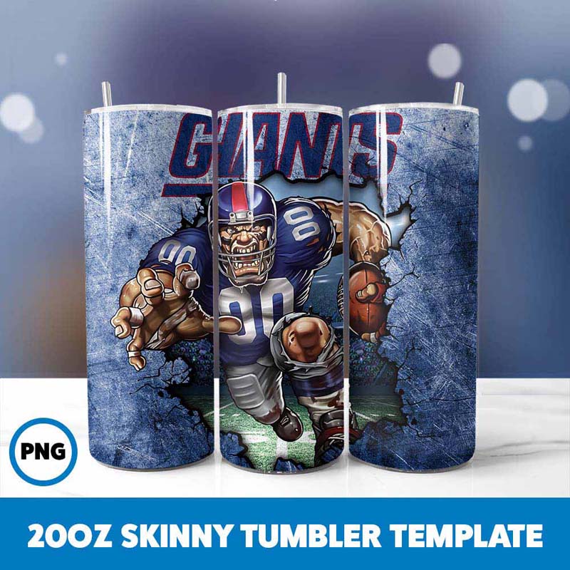 Mascot New York Giants Tumbler
  Wrap