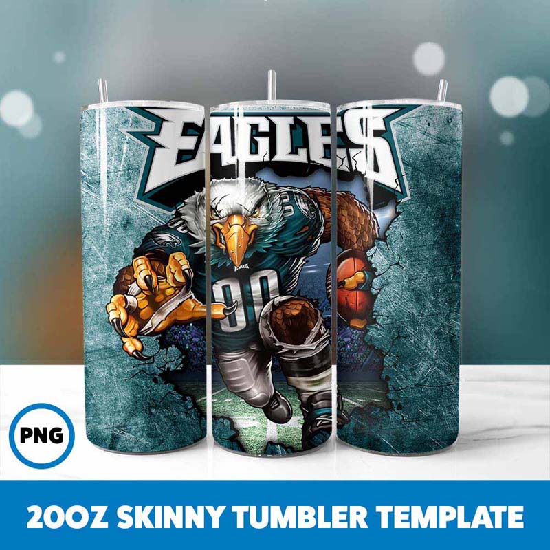 Mascot Philadelphia Eagles
  Tumbler Wrap