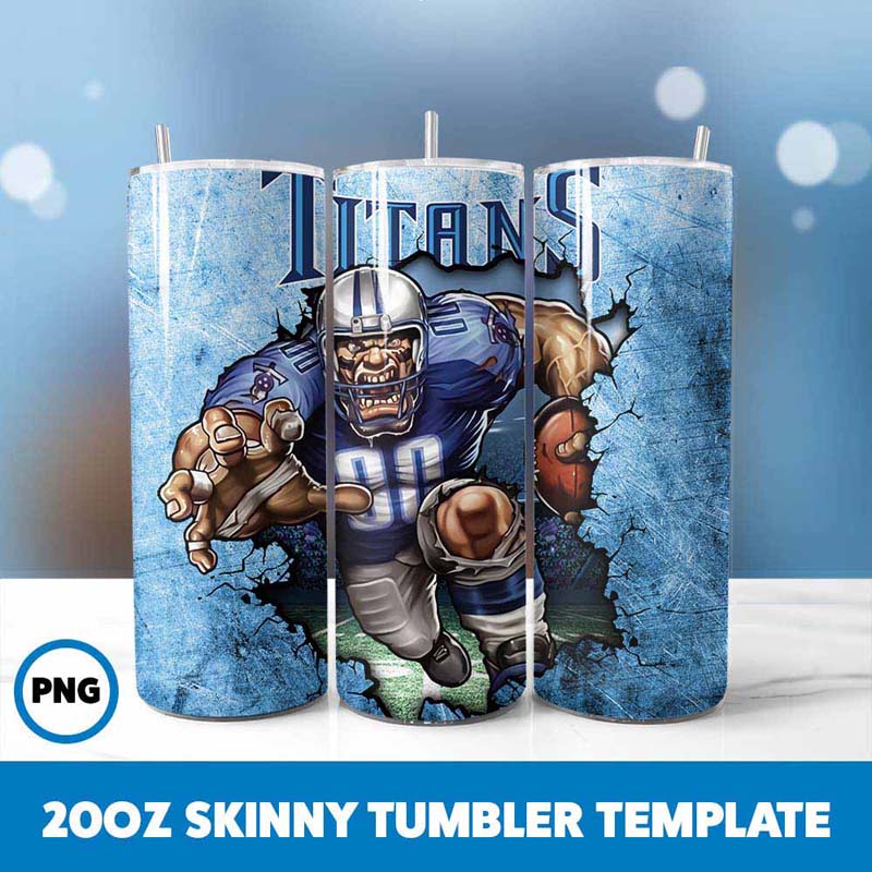 Mascot Tennessee Titans
  Tumbler Wrap