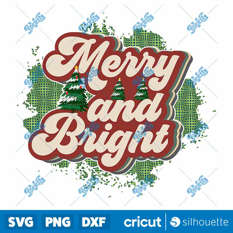 Merry And Bright PNG