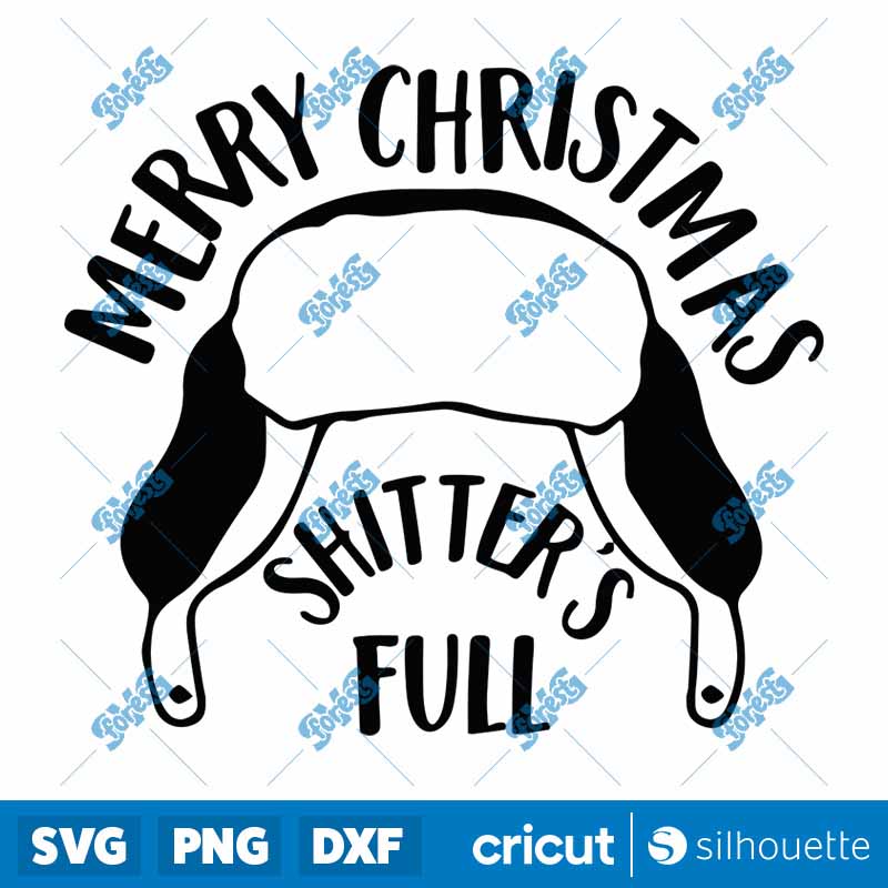 Merry Christmas Shitters Full
  SVG