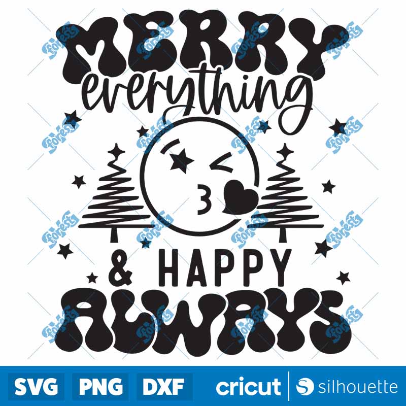 Merry Everything SVG