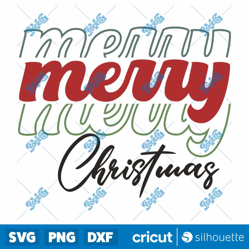 Merry Merry Merry Christmas
SVG