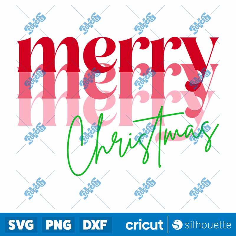 Merry Merry Merry Christmas
SVG