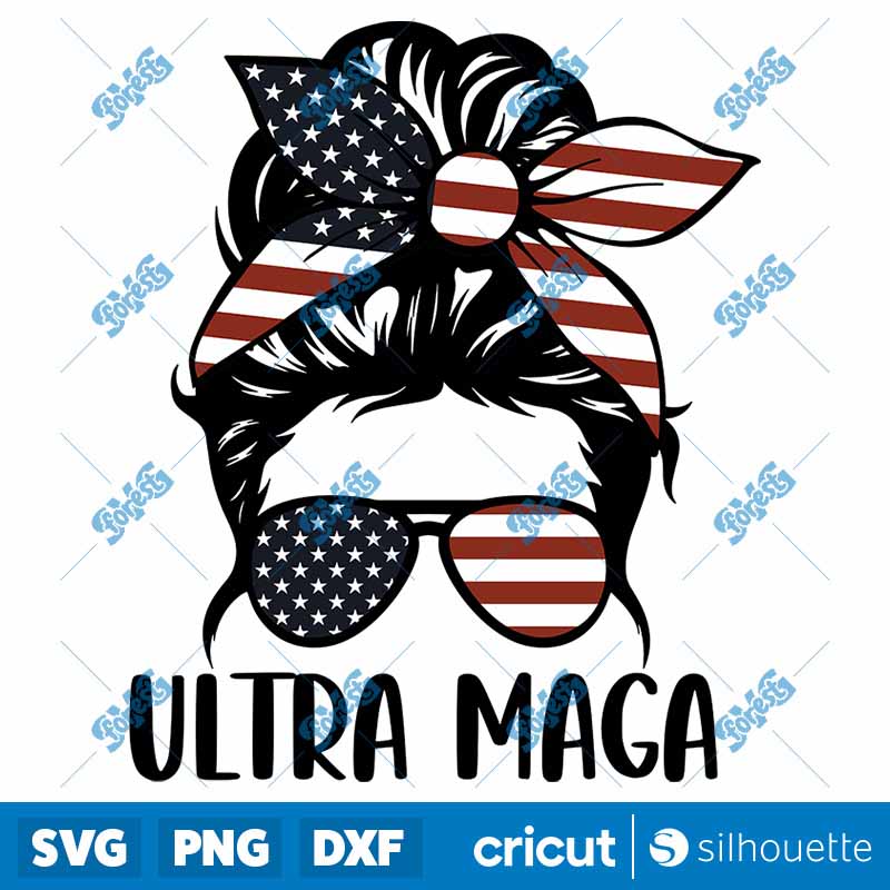 Messi Bun Ultra Maga SVG