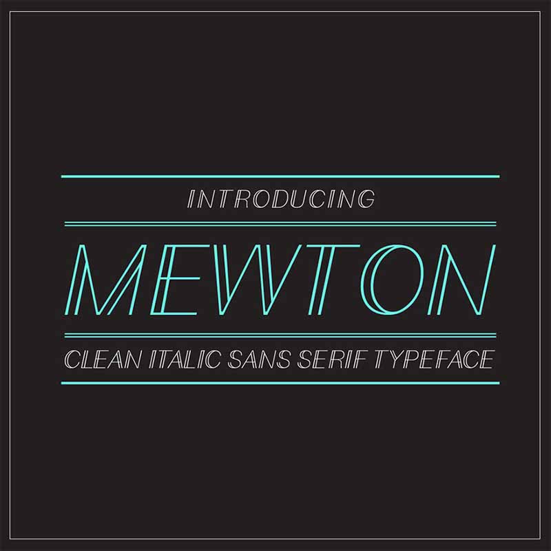 Mewton Font