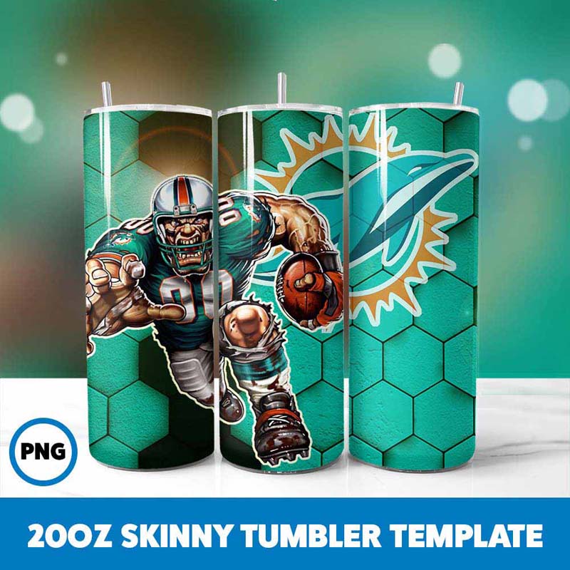 Miami Dolphins Tumbler Wrap