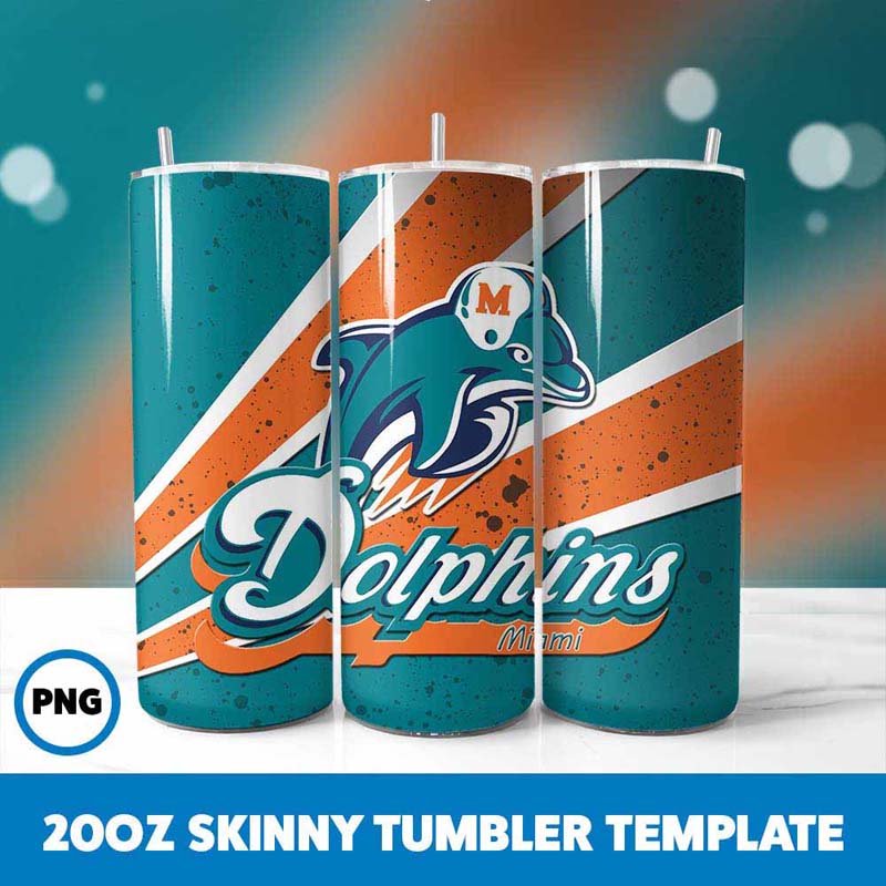 Miami Dolphins 20oz Tumbler
  Wrap