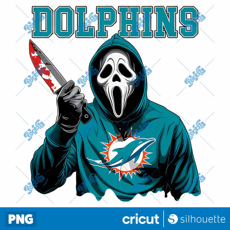 Miami Dolphins Movie Ghostface
  NFL PNG