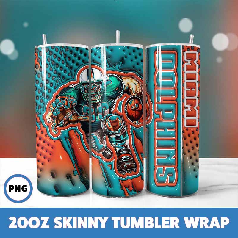 Miami Dolphins NFL Tumbler
  Wrap