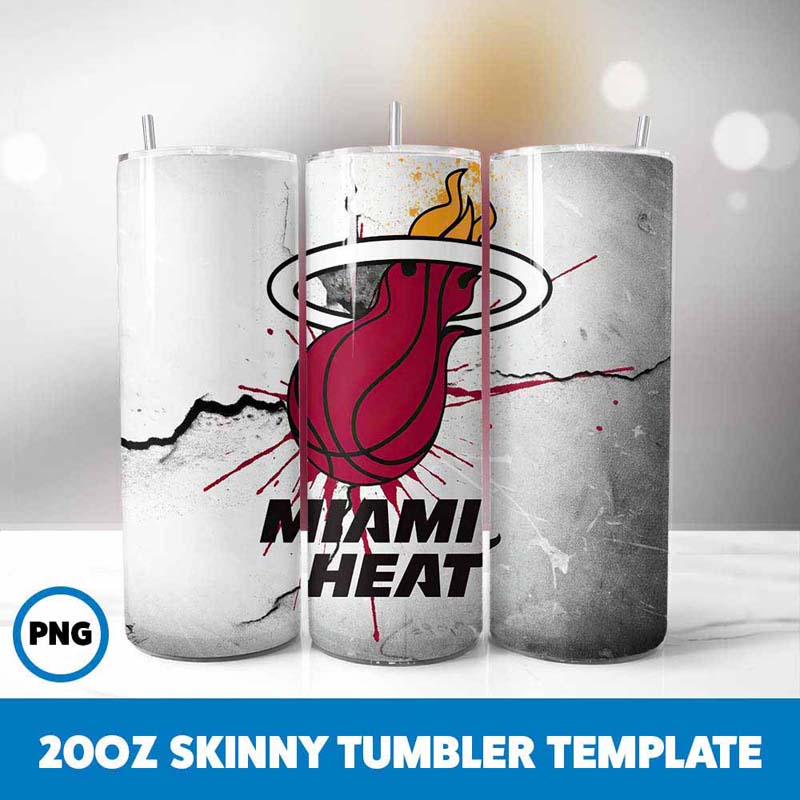 Miami Heat 20oz Tumbler Wrap