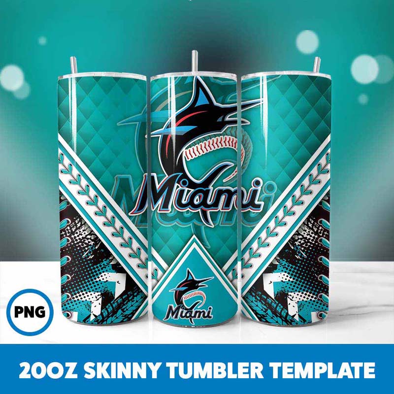 Miami Marlins 20oz Tumbler
Wrap