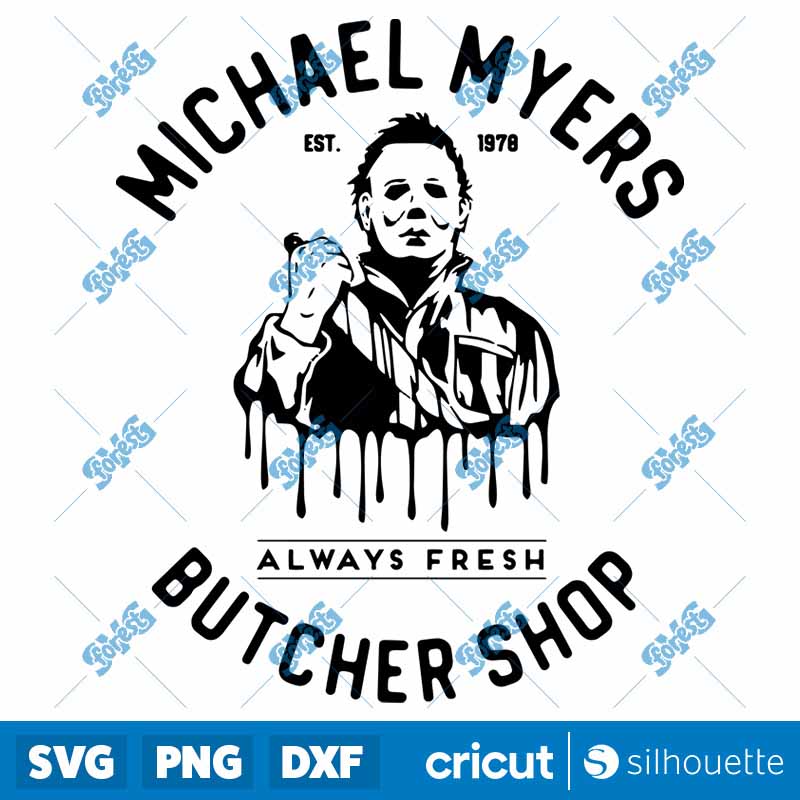 Michael Myers Butcher Shop SVG