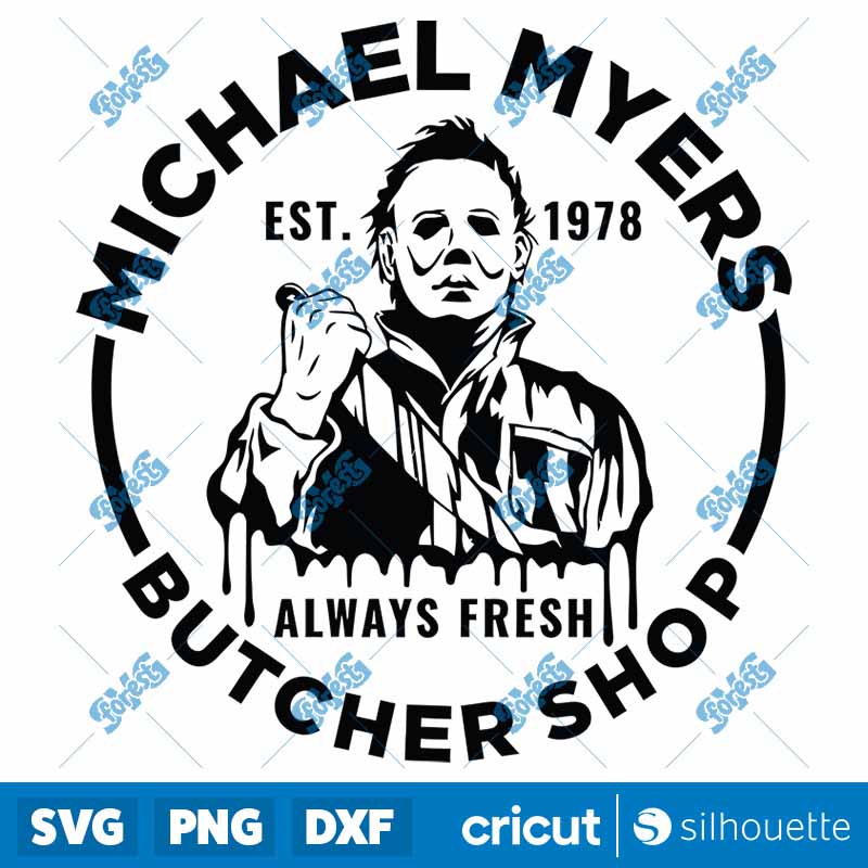 Michael Myers Butcher Shop SVG