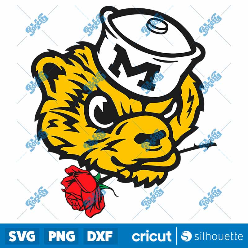 Michigan Wolverines Logo Rose
SVG