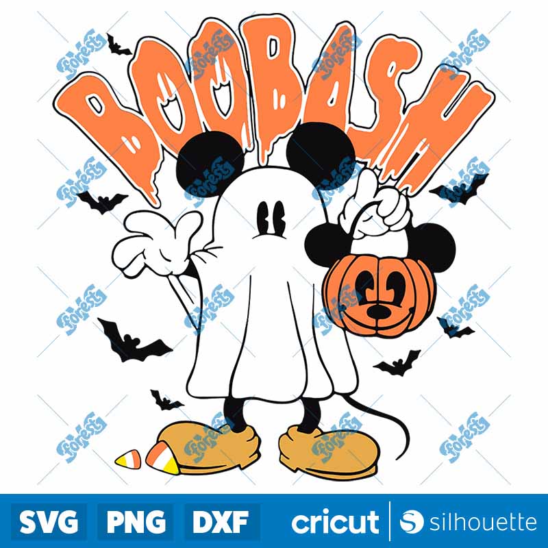 Mickey Boobash Halloween SVG