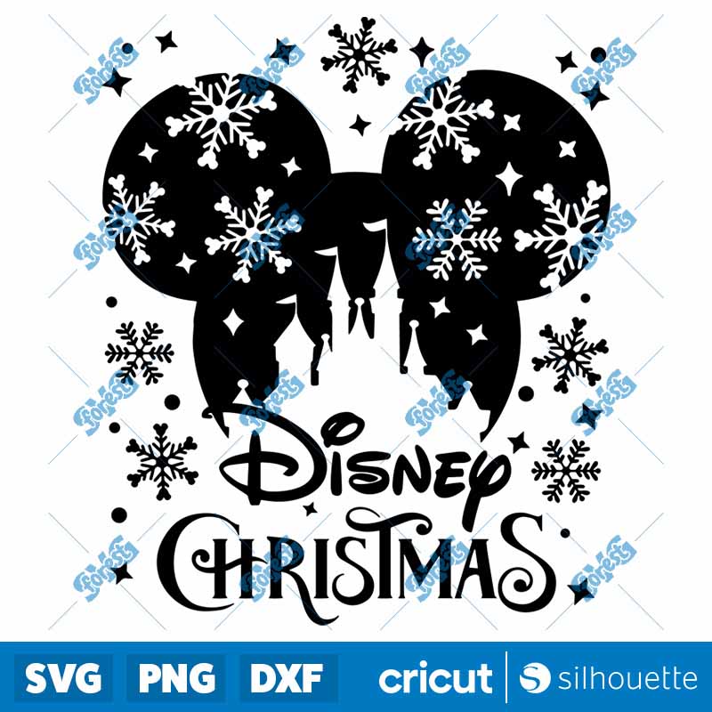 Mickey Disney Christmas SVG