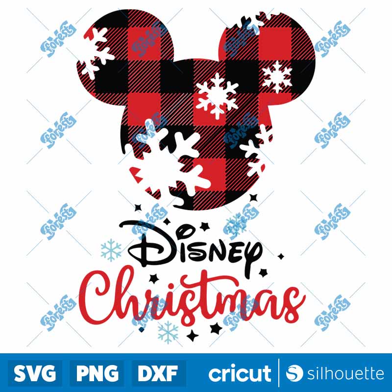 Mickey Face Disney Christmas
  SVG