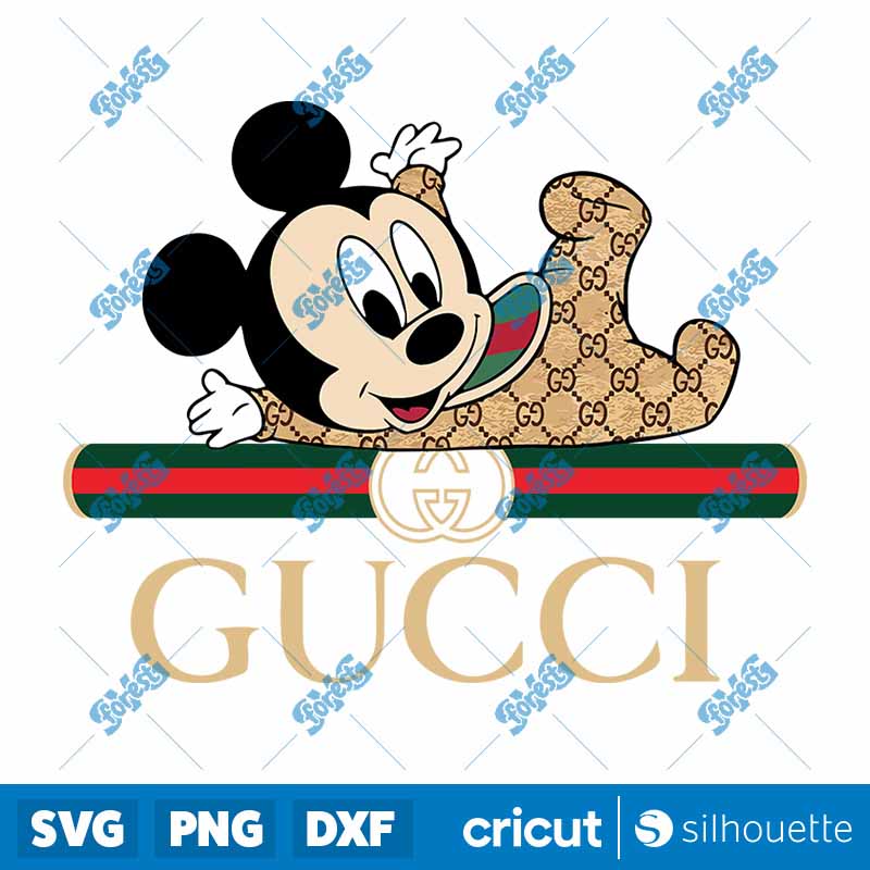 Mickey Gucci SVG