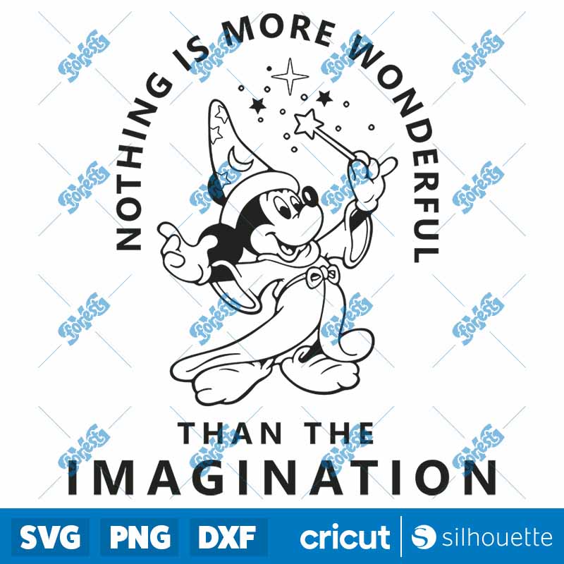 Mickey Imagination SVG