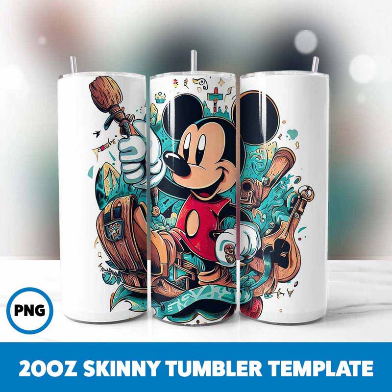 Mickey Mouse 20oz Tumbler Wrap