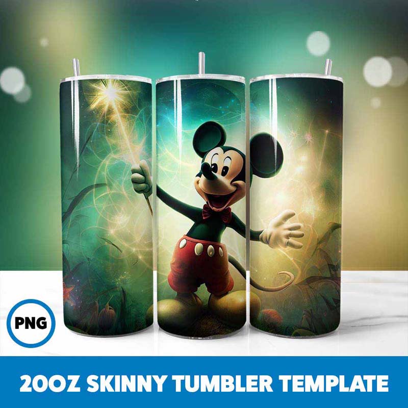 Mickey Mouse 20oz Tumbler Wrap