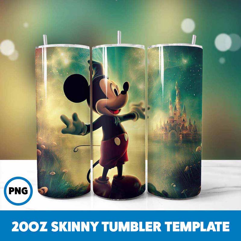 Mickey Mouse 20oz Tumbler Wrap