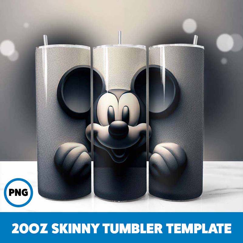 Mickey Mouse 20oz Tumbler Wrap