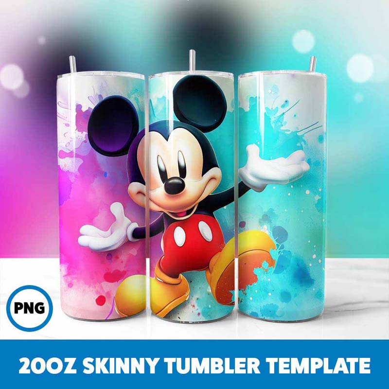 Mickey Mouse 20oz Tumbler Wrap