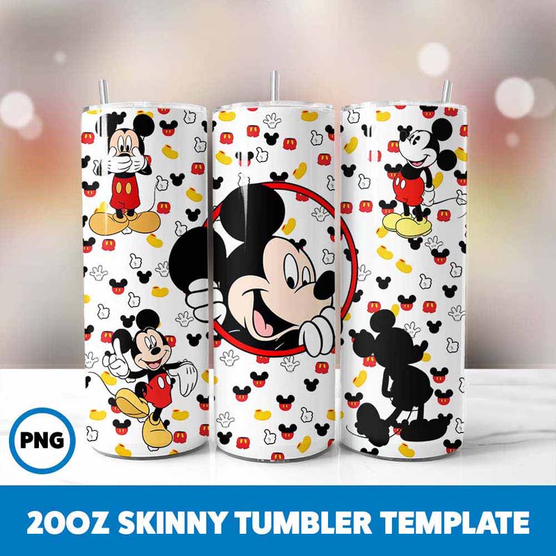 Mickey Mouse 20oz Tumbler Wrap