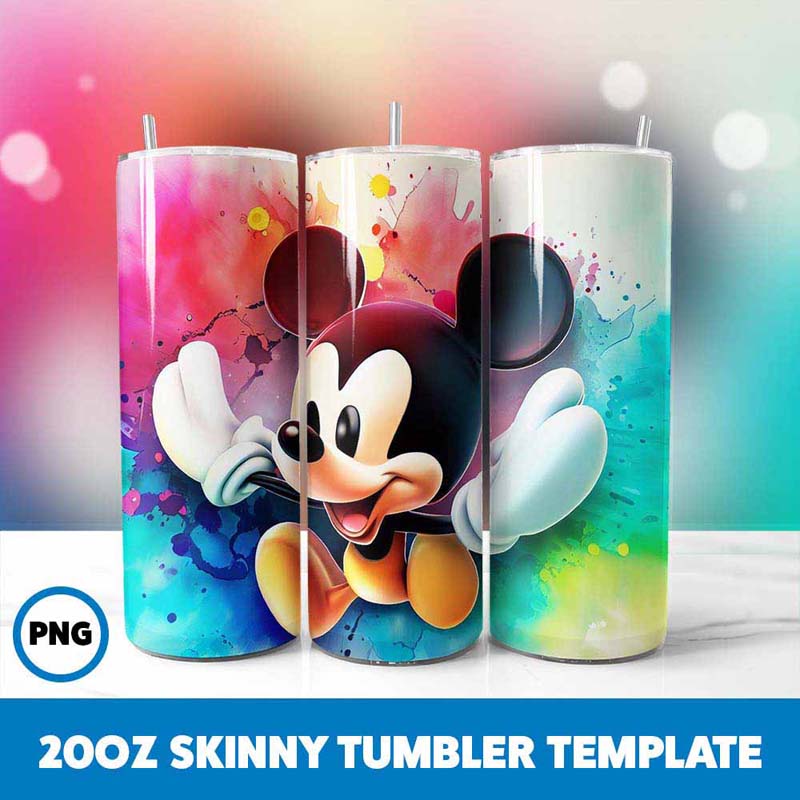 Mickey Mouse 20oz Tumbler Wrap