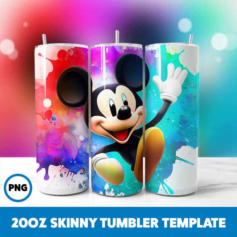 Mickey Mouse 20oz Tumbler Wrap