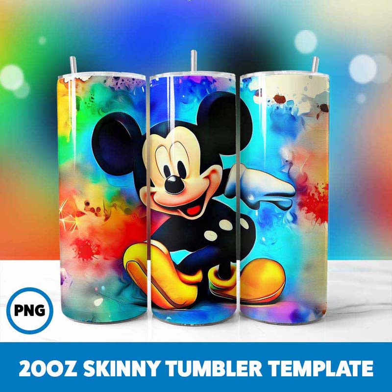 Mickey Mouse 20oz Tumbler Wrap