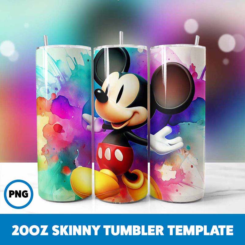 Mickey Mouse 20oz Tumbler Wrap