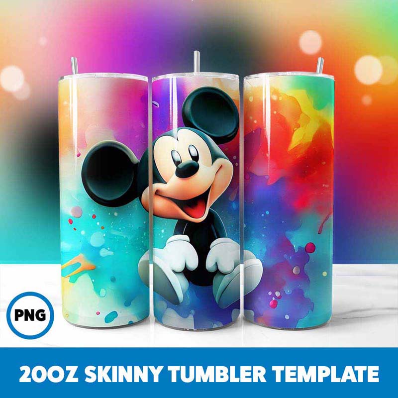 Mickey Mouse 20oz Tumbler Wrap