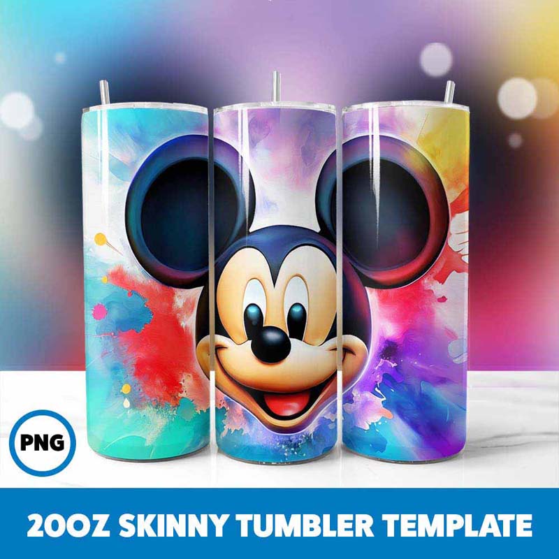 Mickey Mouse 20oz Tumbler Wrap