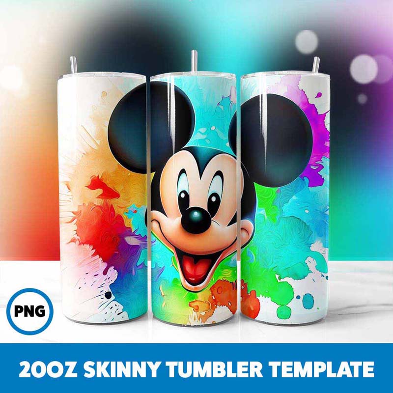 Mickey Mouse 20oz Tumbler Wrap