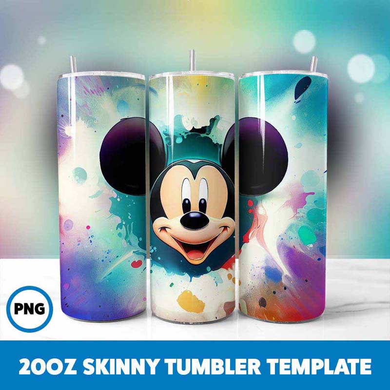 Mickey Mouse 20oz Tumbler Wrap