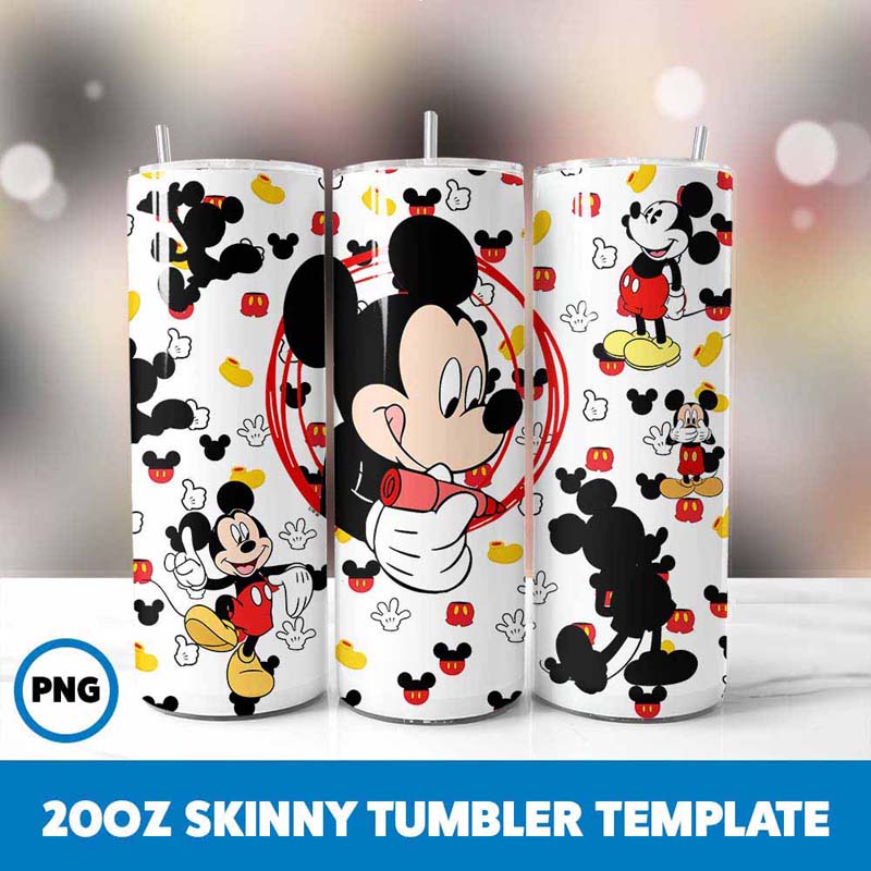 Mickey Mouse 20oz Tumbler Wrap