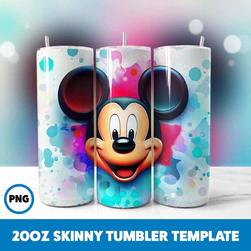 Mickey Mouse 20oz Tumbler Wrap