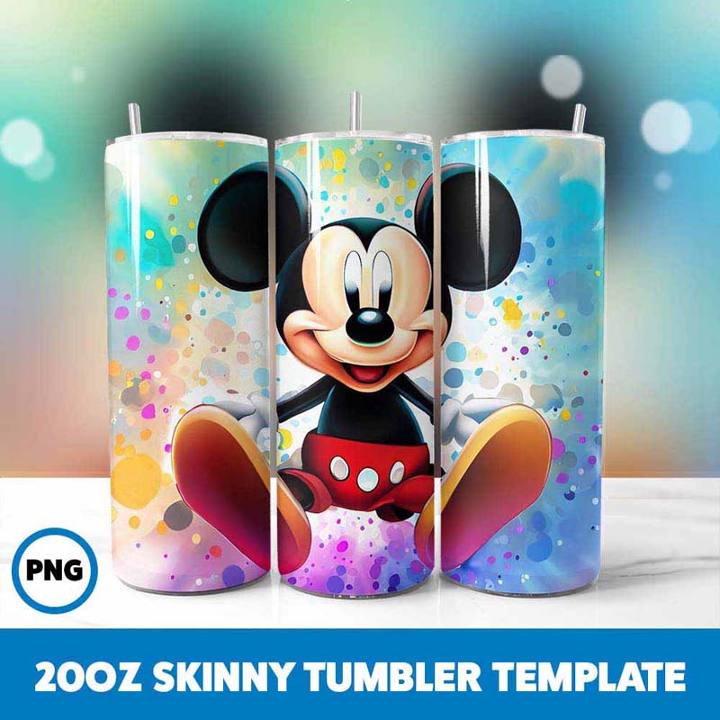 Mickey Mouse 20oz Tumbler Wrap