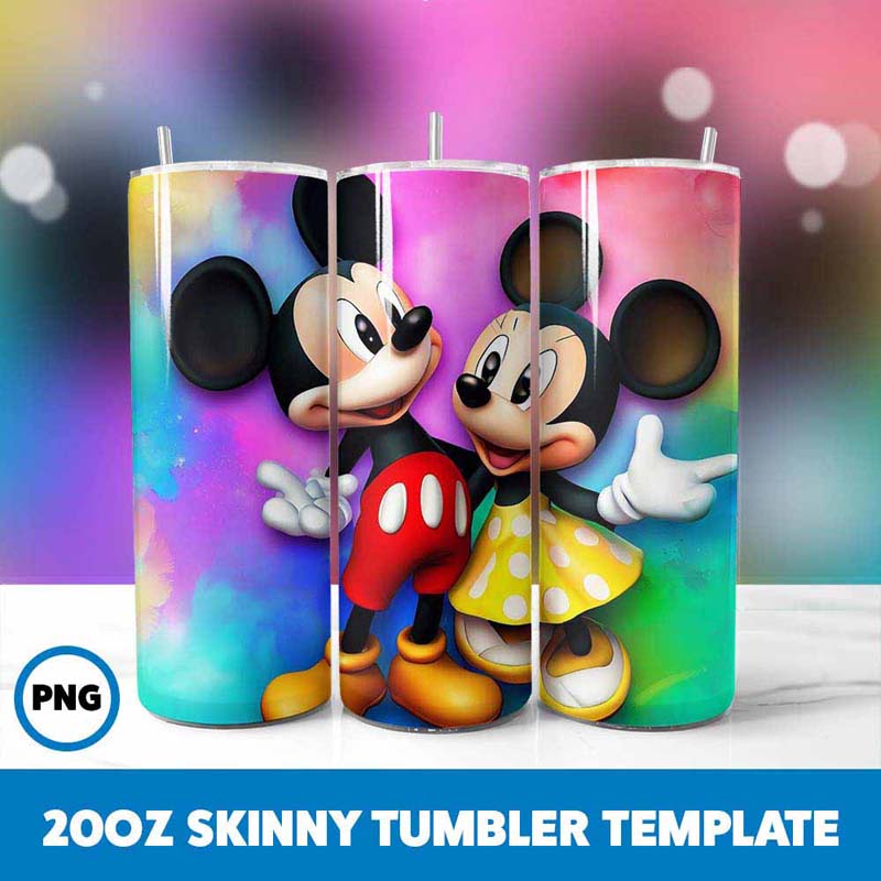 Mickey Mouse 20oz Tumbler Wrap