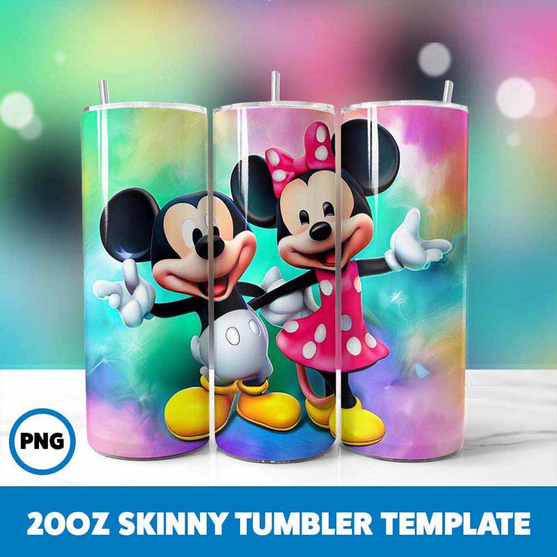 Mickey Mouse 20oz Tumbler Wrap