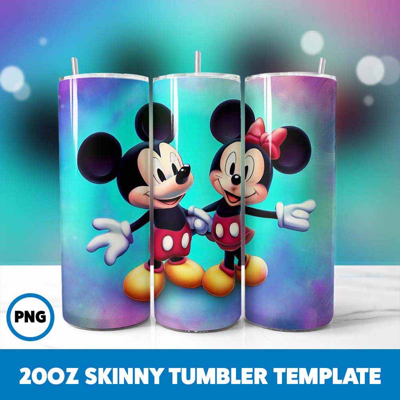 Mickey Mouse 20oz Tumbler Wrap