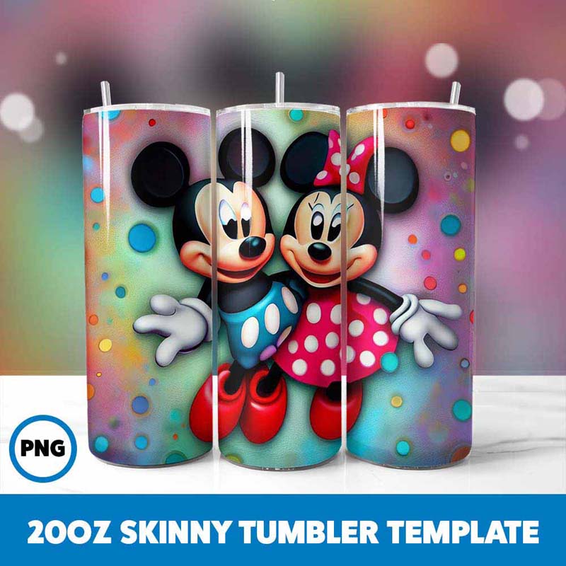 Mickey Mouse 20oz Tumbler Wrap