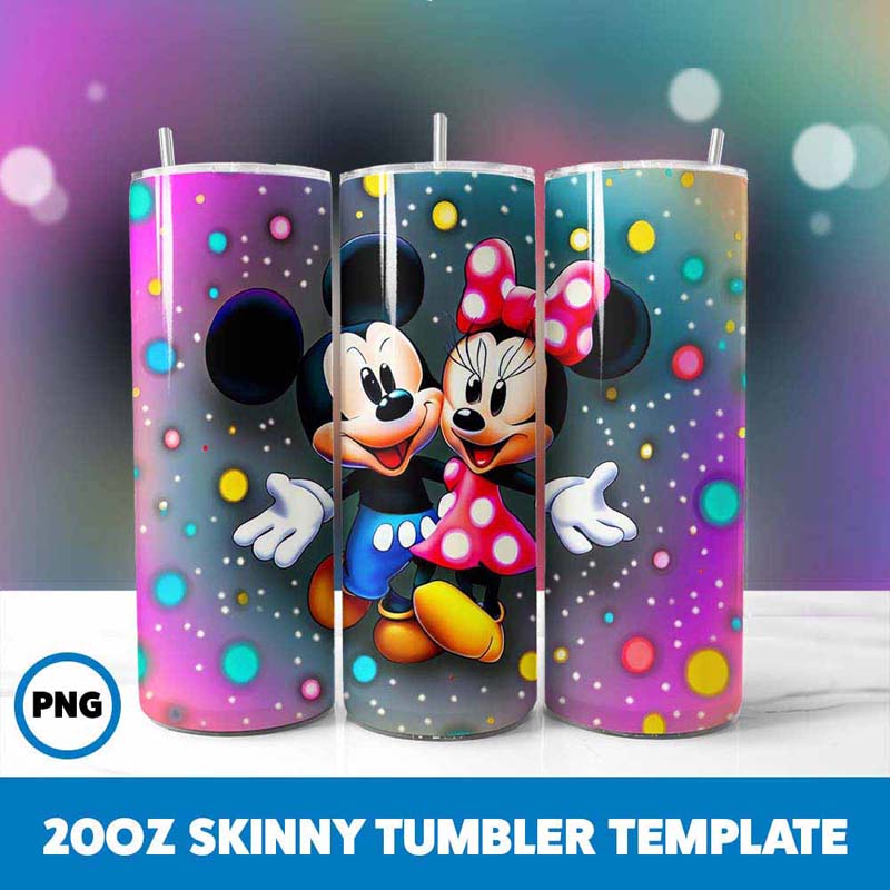 Mickey Mouse 20oz Tumbler Wrap