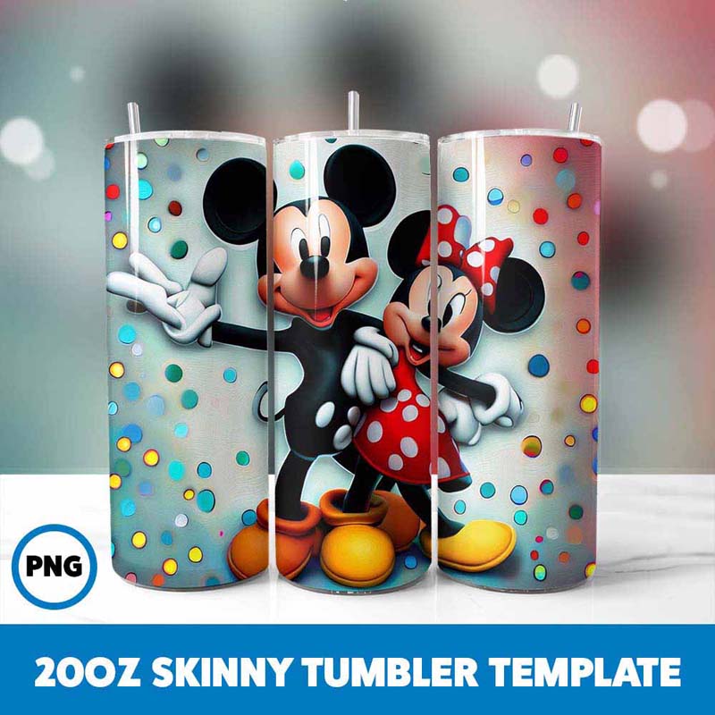 Mickey Mouse 20oz Tumbler Wrap